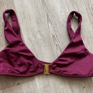 SOMMER SWIM Crawford Bikini top in Bolero